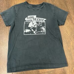 John Galt Brandy Melville Radio Silence NYC Graphic T-Shirt